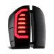 Toyota Tacoma 2016-2023 Black Smoked LED Tail Lights