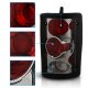 Ford Excursion 2000-2005 Smoked Custom Tail Lights