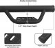 Jeep Wrangler JK 4-Door 2007-2018 Black Nerf Bars Off Road