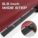 Chevy Silverado 1500 Crew Cab 2007-2013 Hex Steps Running Boards Black 6 Inches