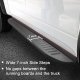 GMC Sierra 2500HD Crew Cab 2007-2014 Black Running Boards 7 Inches