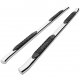 Chevy Silverado 1500 Double Cab 2015-2018 Stainless Steel Nerf Bars 4 Inch
