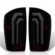 Toyota Tacoma 2016-2023 Black Smoked LED Tail Lights Sequential Signals J3