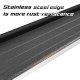 Toyota 4Runner Limited 2010-2024 Black Aluminum Running Boards 5 inches