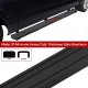 Chevy Silverado 3500HD Double Cab 2020-2024 Black Aluminum Nerf Bars 6 inch