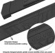 Ford F150 SuperCrew 2021-2024 Black Aluminum Nerf Bars 6 inch
