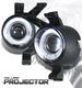 VW Beetle 1998-2005 Clear Halo Projector Fog Lights