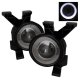 VW Beetle 1998-2005 Smoked Halo Projector Fog Lights