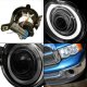 Dodge Ram 2002-2008 Smoked Halo Projector Fog Lights
