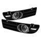 VW Jetta 1999-2005 Smoked Halo Projector Fog Lights
