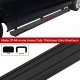 GMC Canyon Crew Cab 2015-2022 Black Aluminum Nerf Bars 6 inch