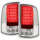 GMC Sierra 3500HD 2007-2014 Custom LED Tail Lights Chrome Clear