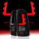 GMC Sierra 1500HD 2001-2006 Black Smoked LED Tail Lights