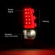 GMC Sierra Denali 2002-2006 Black Smoked LED Tail Lights