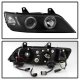 BMW Z3 1996-2002 Black Dual Halo Projector Headlights