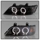 BMW Z3 1996-2002 Black Dual Halo Projector Headlights