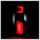 Chevy Silverado 2500HD 2020-2023 Black LED Tail Lights