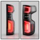 Chevy Silverado 3500HD 2020-2023 Black LED Tail Lights
