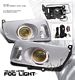 Honda Civic 1992-1995 Yellow Fog Lights Kit