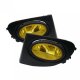 Honda Civic Si 2002-2005 Yellow JDM Style Fog Lights Kit