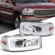 GMC Sierra 1999-2006 Chrome Projector Headlights