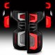 Chevy Silverado 2500HD 2020-2023 Black LED Tail Lights