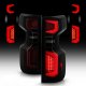 Chevy Silverado 3500HD 2020-2023 Black Smoked LED Tail Lights