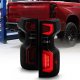 Chevy Silverado 3500HD 2020-2023 Black Smoked LED Tail Lights