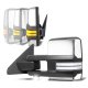 Dodge Ram 3500 2019-2022 Chrome Power Fold Tow Mirrors Switchback LED DRL Sequential Signal