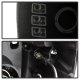 GMC Sierra 2500HD 2007-2014 Black Smoked Dual Halo Projector Headlights with LED