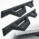 Chevy Silverado 3500HD Crew Cab 2020-2025 Black Nerf Bars
