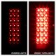Chevy Silverado 2007-2013 Black Smoked LED Tail Lights