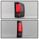 Chevy Silverado 2007-2013 Black Smoked LED Tail Lights
