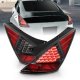 Nissan 350Z 2003-2005 LED Tail Lights Black