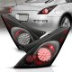 Nissan 350Z 2002-2005 Black LED Tail Lights