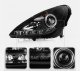 Mercedes Benz SLK 2005-2011 Black Projector Headlights with LED
