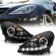 Mercedes Benz SLK 2005-2011 Black Projector Headlights with LED