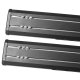 GMC Sierra 3500HD Crew Cab 2020-2024 Black Aluminum Nerf Bars 6 inch