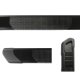 Ford F150 SuperCrew 2021-2025 Black Nerf Bars 6 inch