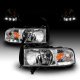Dodge Ram 1994-2001 Crystal Headlights Chrome LED