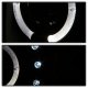 Dodge Ram 3500 1994-2002 Black Smoked Halo Projector Headlights with LED