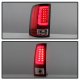 GMC Sierra 2500HD 2007-2014 Red and Clear LED Tail Lights Tube