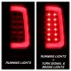 GMC Sierra 3500HD 2007-2014 Red and Clear LED Tail Lights Tube