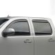Toyota Tundra 2007-2013 CrewMax Cab Tinted Side Window Visors Deflectors