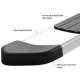 Chevy Silverado 1500 Extended Cab 2007-2014 Stainless Steel Running Boards 6 inch