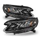 Honda CRV 2015-2016 Black Headlights
