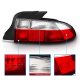 BMW Z3 1996-1999 Red and Clear Euro Tail Lights