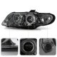 Pontiac GTO 2004-2006 Smoked Dual Halo Projector Headlights with LED