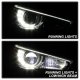 Infiniti Q50 2014-2017 Right Passenger Side Projector Headlights LED DRL