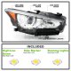 Infiniti Q50 2014-2017 Right Passenger Side Projector Headlights LED DRL
